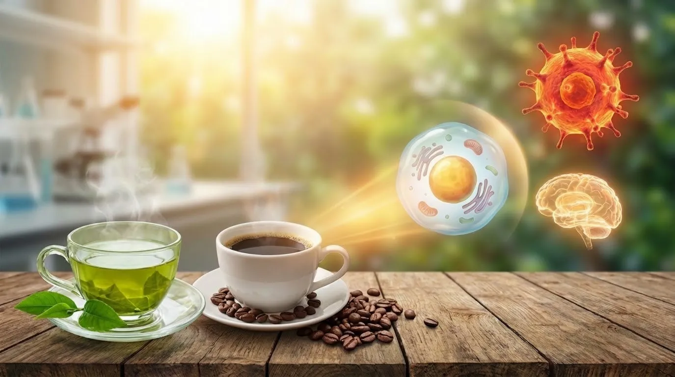 Caffeinated Beverages Impact on Microbial Diversity